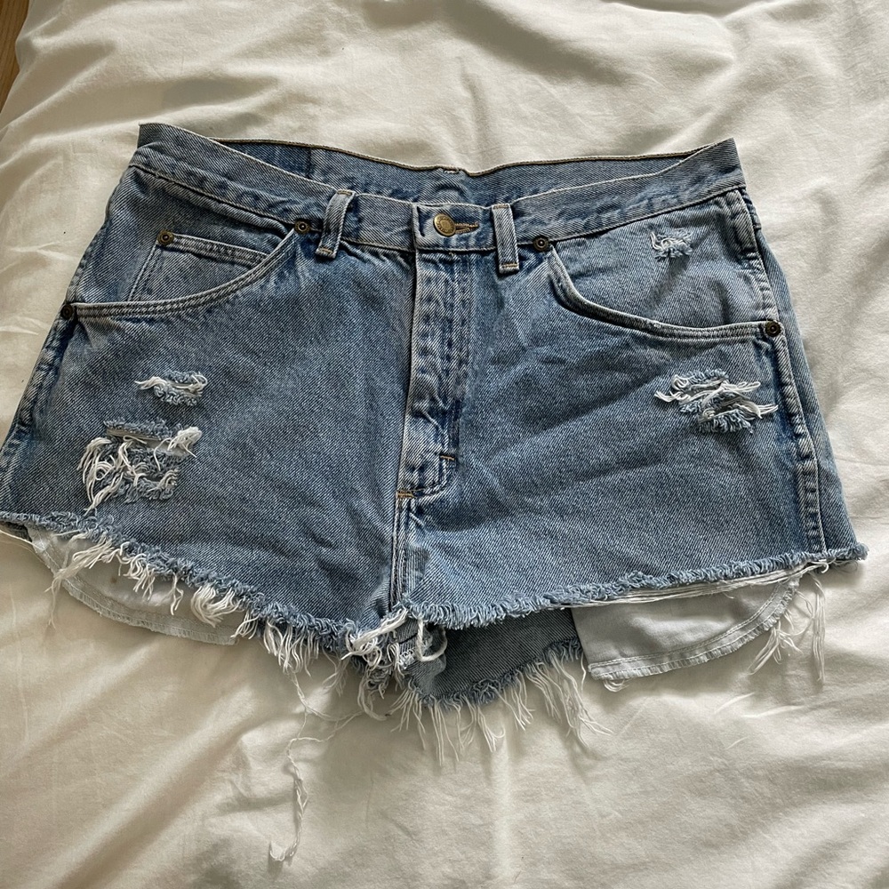 Wrangler denim cut shorts